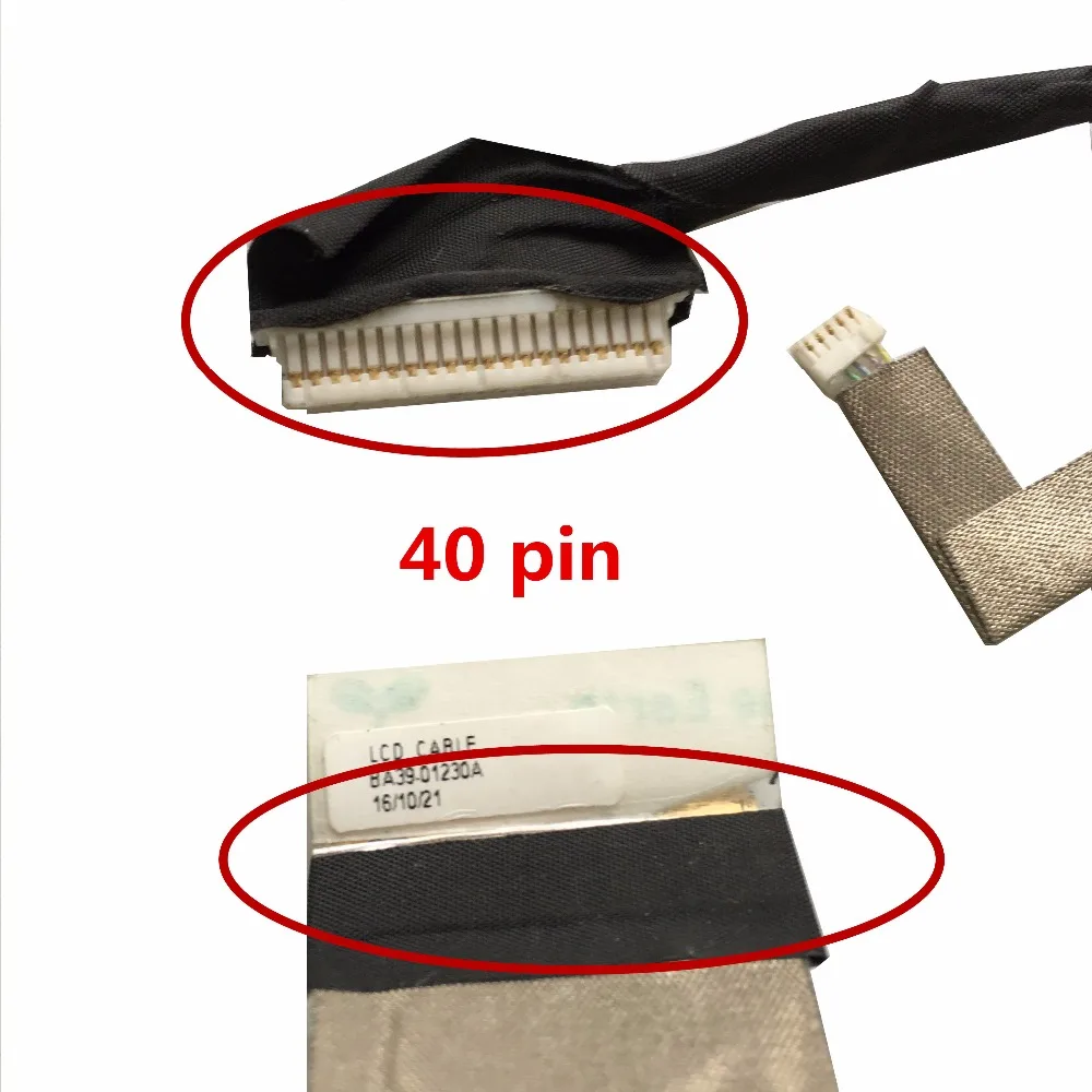 Новый оригинальный дисплей для ноутбука Samsung NP550P5C 550P5C NP550P7C 550P7C|laptop display cable|screen