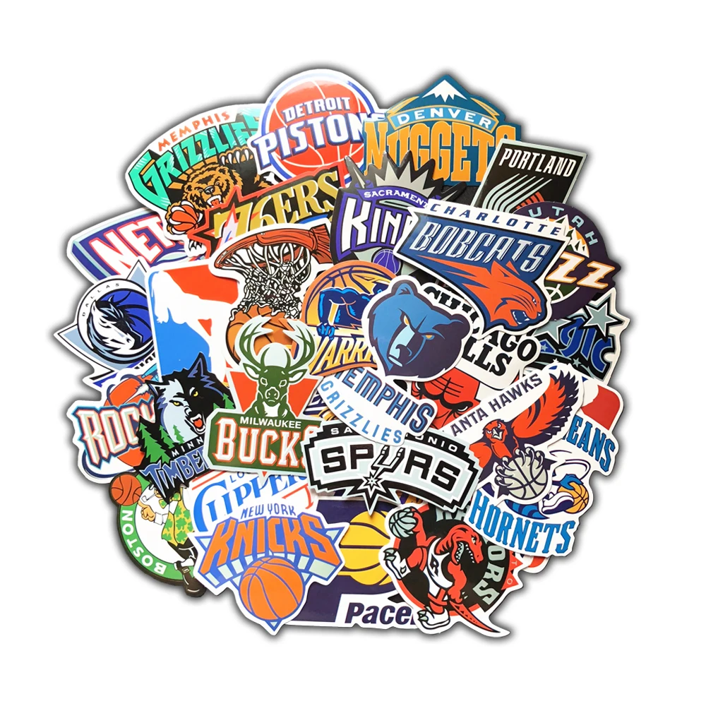 32 шт./лот Водонепроницаемый Спорт на открытом воздухе скейтборд наклейки для