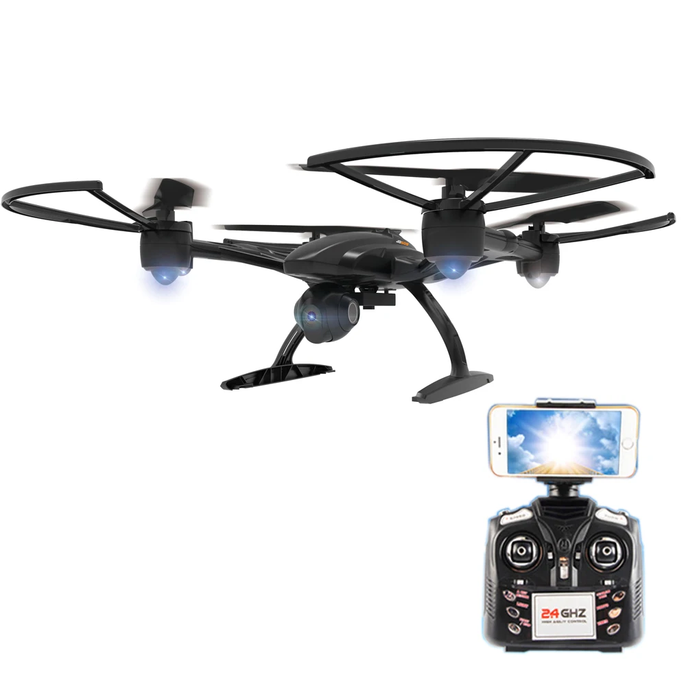 Умный WiFi FPV JXD 509W Android IOS Безголовый воздушный 6 осевой Радиоуправляемый