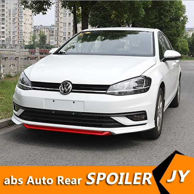 Для Golf ABS защита выхлопного отверстия заднего бампера для- GOLF 7 набор бампер задняя Передняя Лопата задний спойлер