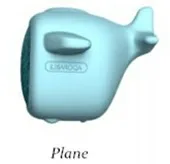 Plane Smalody мини милые животные беспроводной Bluetooth динамик портативный мультфильм музыкальный плеер стерео Поддержка громкой связи TF карты AUX - Цвет: Plane