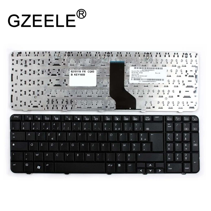 

GZEELE Fr AZERTY FOR HP Compaq Presario CQ60 G60 CQ60Z G60T CQ60-100 CQ60-200 CQ60-300 CQ60-400 CQ60-xxx Series Laptop keyboard
