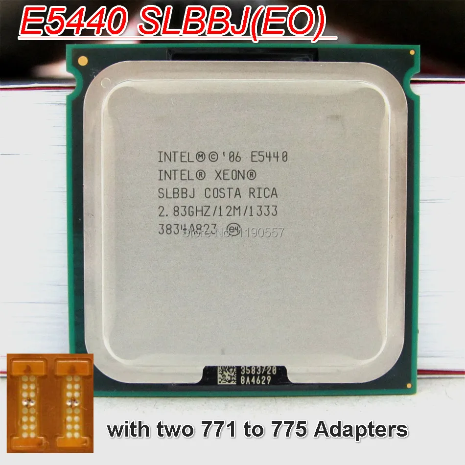 Intel xeon e5440 процессора 2.83 ГГц 12 МБ 1333 мГц quad core lga771 сервер | Компьютеры и офис