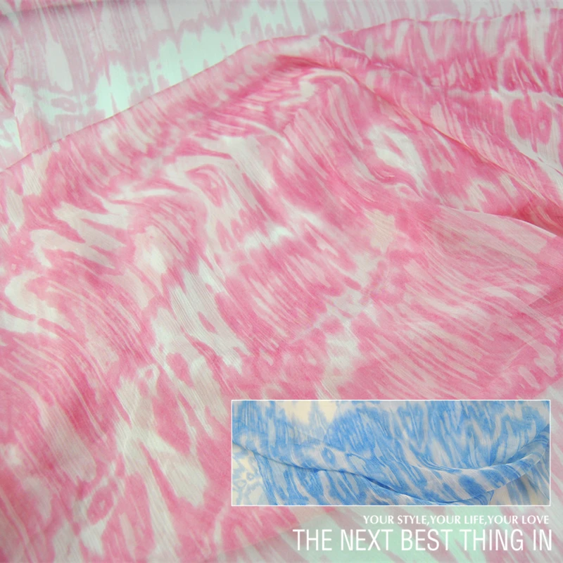 LEO & LIN двухцветное платье из 100% шелка Шелковистые Складки георет пряжа тонкое