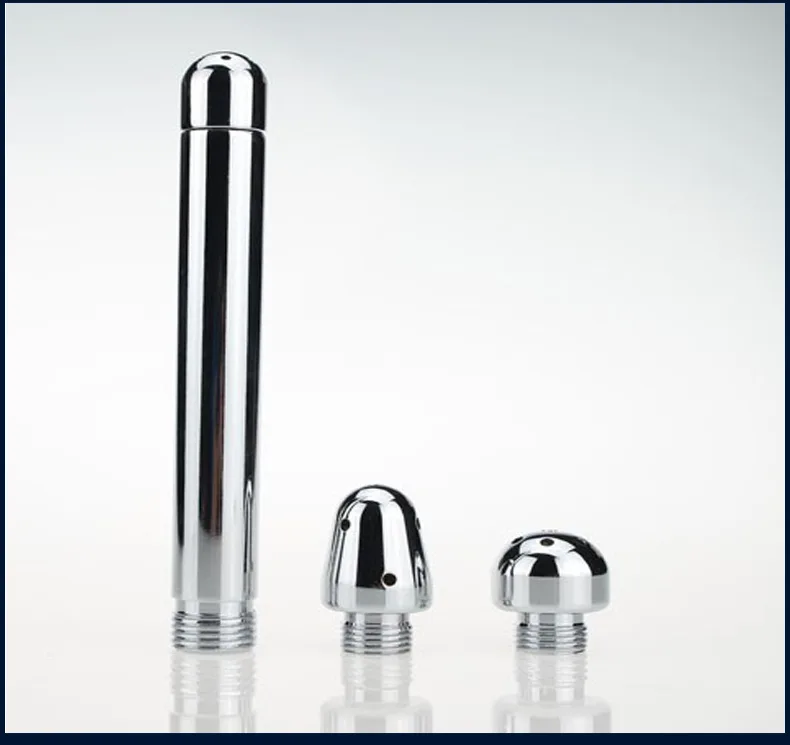 Металлическая Анальная пробка душевая клизма насадка для воды 3 насадки клизмы