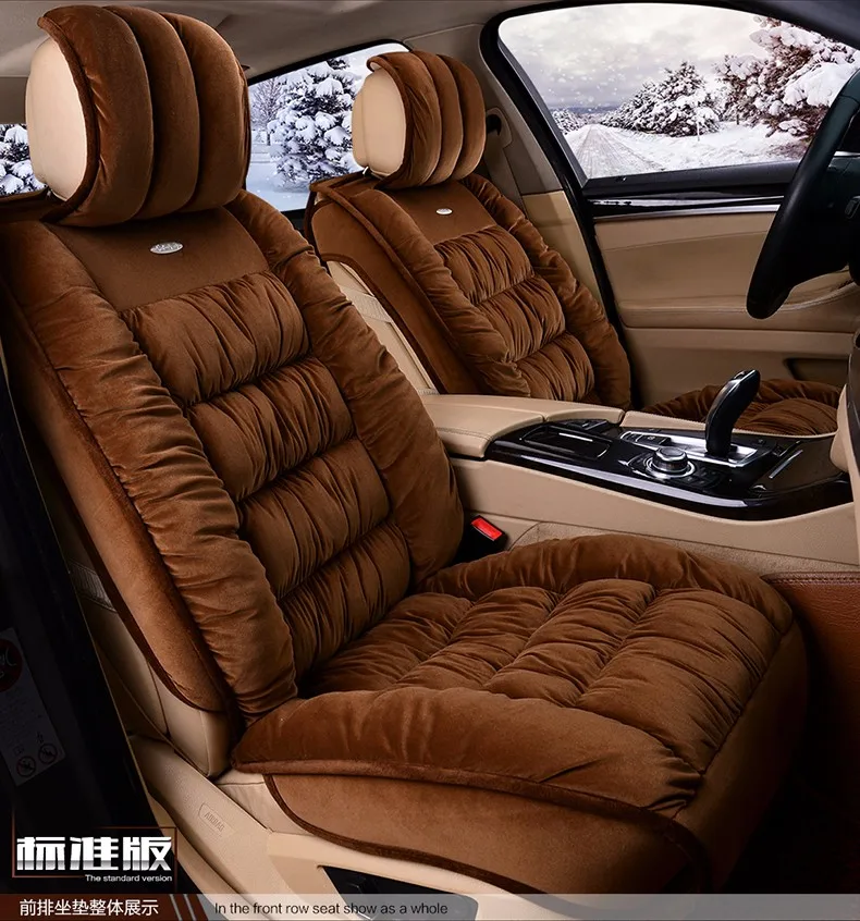 3D полностью закрытый чехол на сиденье для Skoda Octavia Superb Yeti Fabia spaceback Rapid Winter Seat Mats термальная Нескользящая подушка