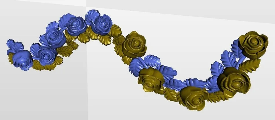 3d Rose_8 модель рельеф для ЧПУ в файле STL | Инструменты