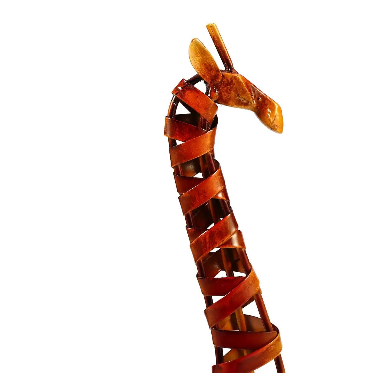 Металлическая скульптура железный Плетеный жираф товары для домашнего