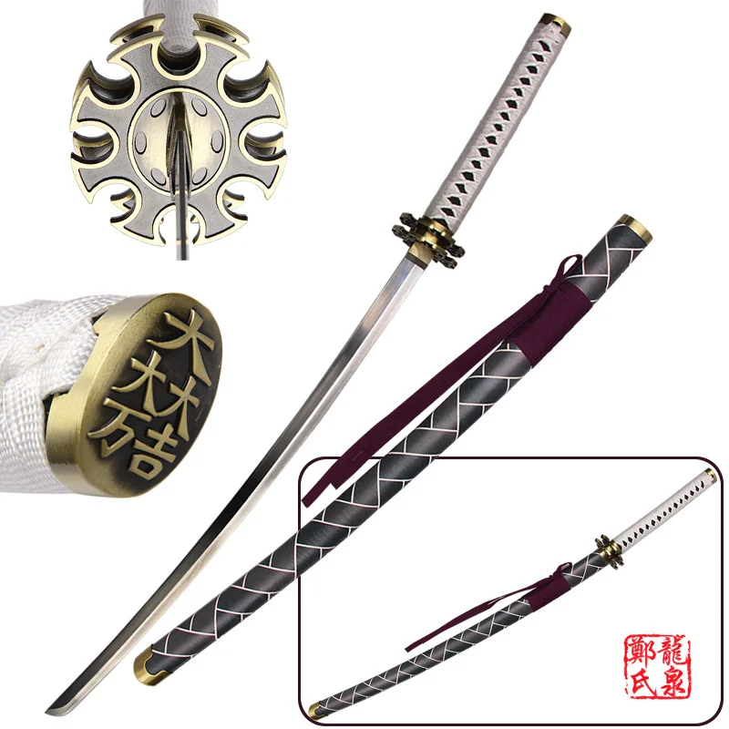 Бесплатная доставка игровой меч Sengoku Basara Реплика Ishida Mitsunari Katana стальное лезвие