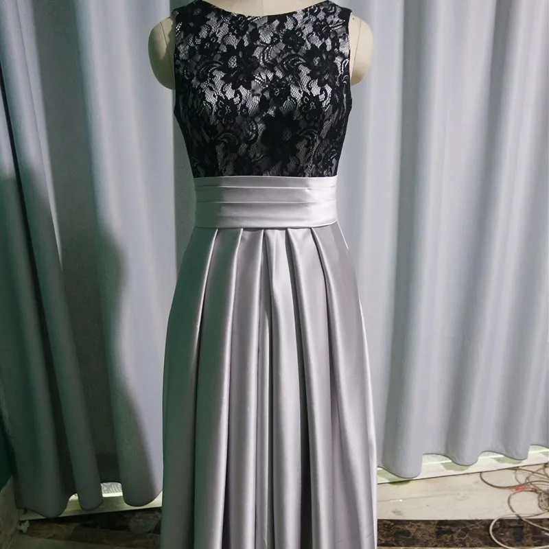 Ruthshen Vestido de festa африканская мода длинное вечернее платье без рукавов с оборками