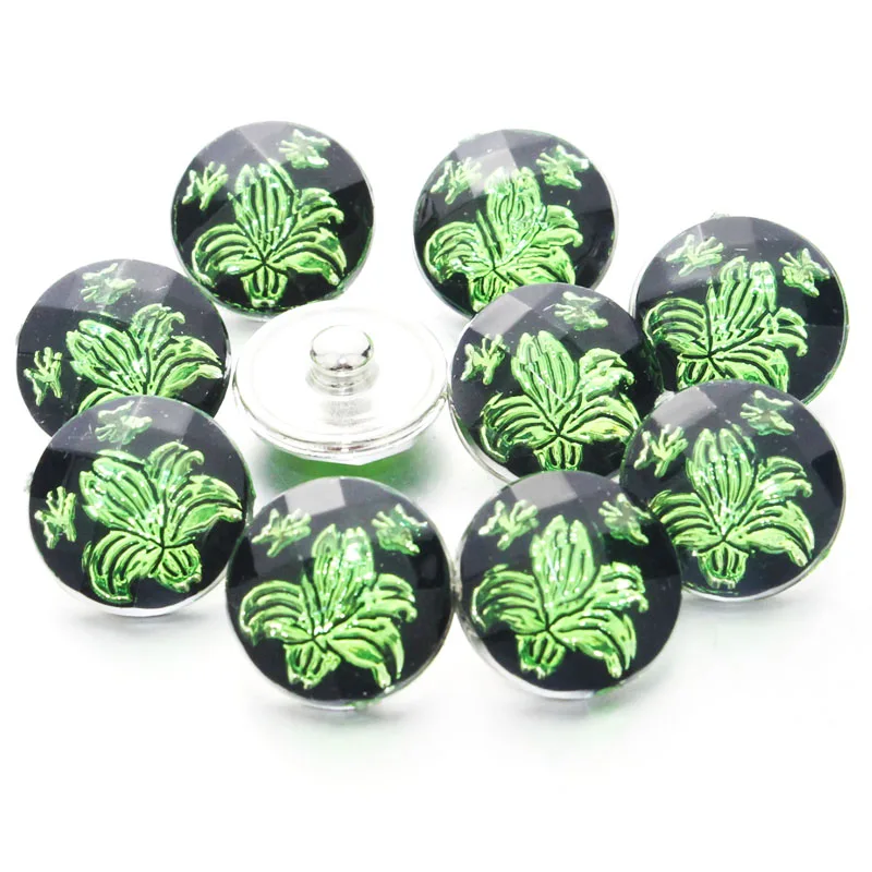 Новые разнообразные акриловые пуговицы 10 шт. 18 мм из неровной смолы для