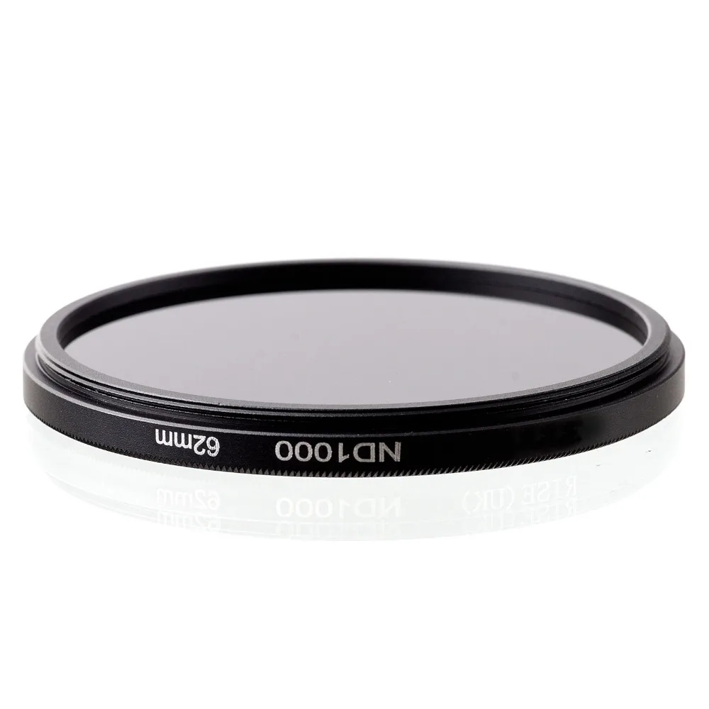 49 52 55 58 62 67 72 77 мм ND 1000 фильтр нейтральной плотности для камеры canon nikon DSLR с коробкой