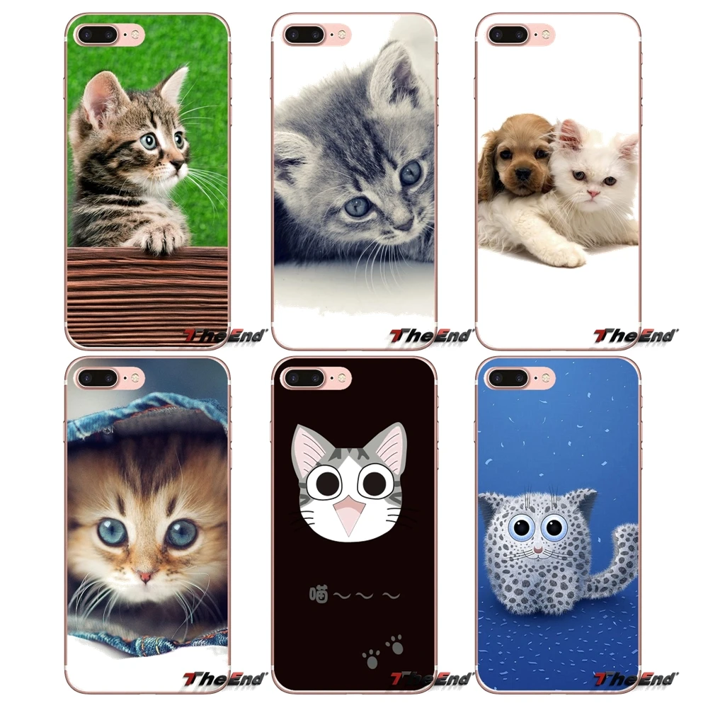 Любовь абстрактный милый кот чехол для телефона из мягкого ТПУ с рисунком CaseFor