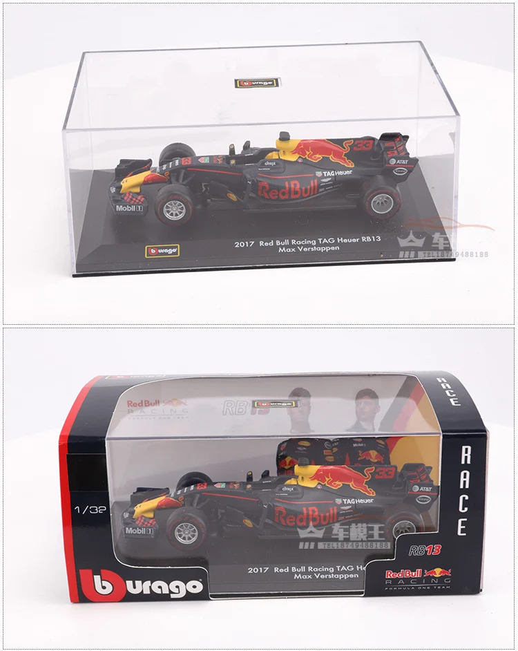 1:32 модель автомобиля из сплава для Red Bull F1 formula one с управлением на рулевом колесе переднее рулевое колесо игрушка для детей