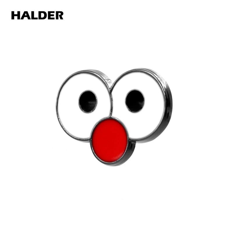BR0024 halder Улица Сезам Элмо птица Печенья Монстр Оскар Grouch броши-Значки для лацкана одежда значок для рюкзака украшения из джинсы