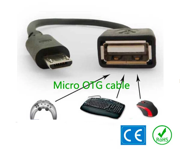 Micro USB Host Mode OTG кабель для Asus Fonepad 7 Tablet Бесплатная доставка|cable for asus|for cablecable tablet |