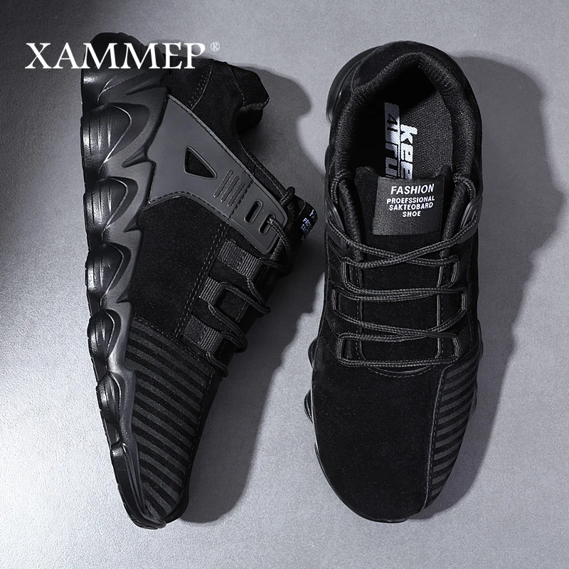 Men Casual Shoes Sneakers Brand Loafers Male Mesh Flats Breathable Plus Big Size Spring Autumn Slip On Xammep | Обувь
