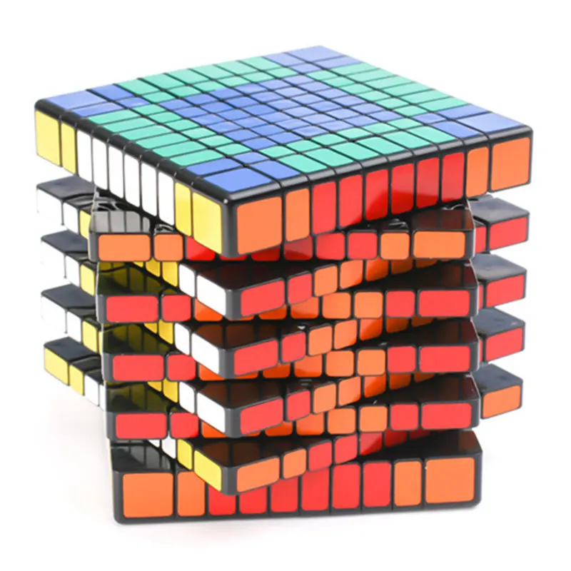 Shengshou 10x10x10 куб волшебный куб головоломка 10 слоев 10x10 волшебный куб cubo подарок образовательные игрушки, Прямая поставка