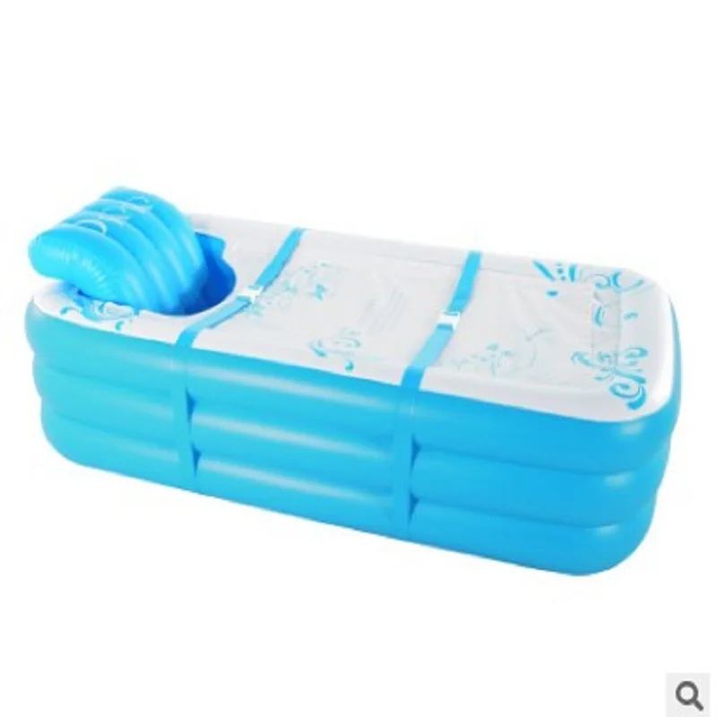 style3 Folding Inflatable Bathtub Adult Bath Home Thickening Insulation Steaming Sauna Spa Body Reclining Heating Artifact - Цвет: style3