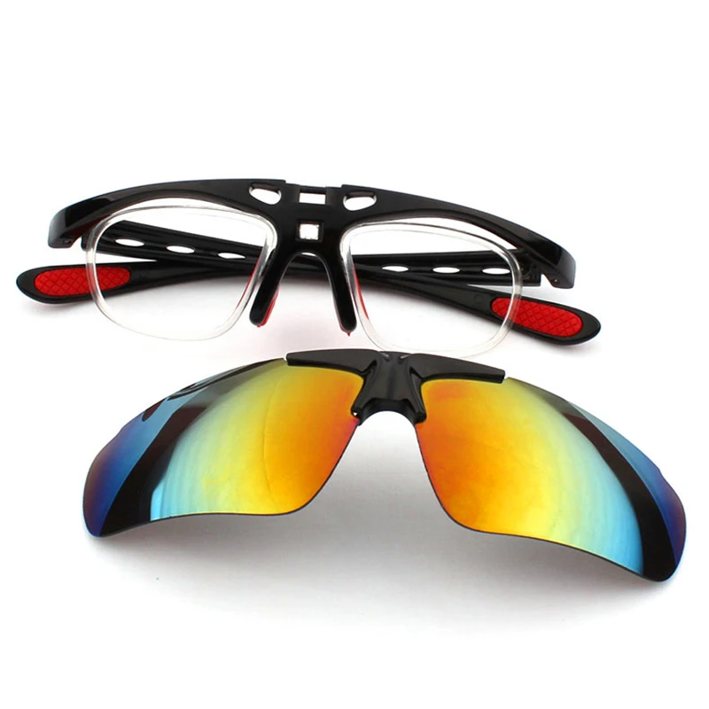 Спортивные очки унисекс ветрозащитные с защитой от ультрафиолета