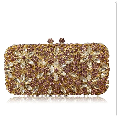 Женская сумка клатч со стразами