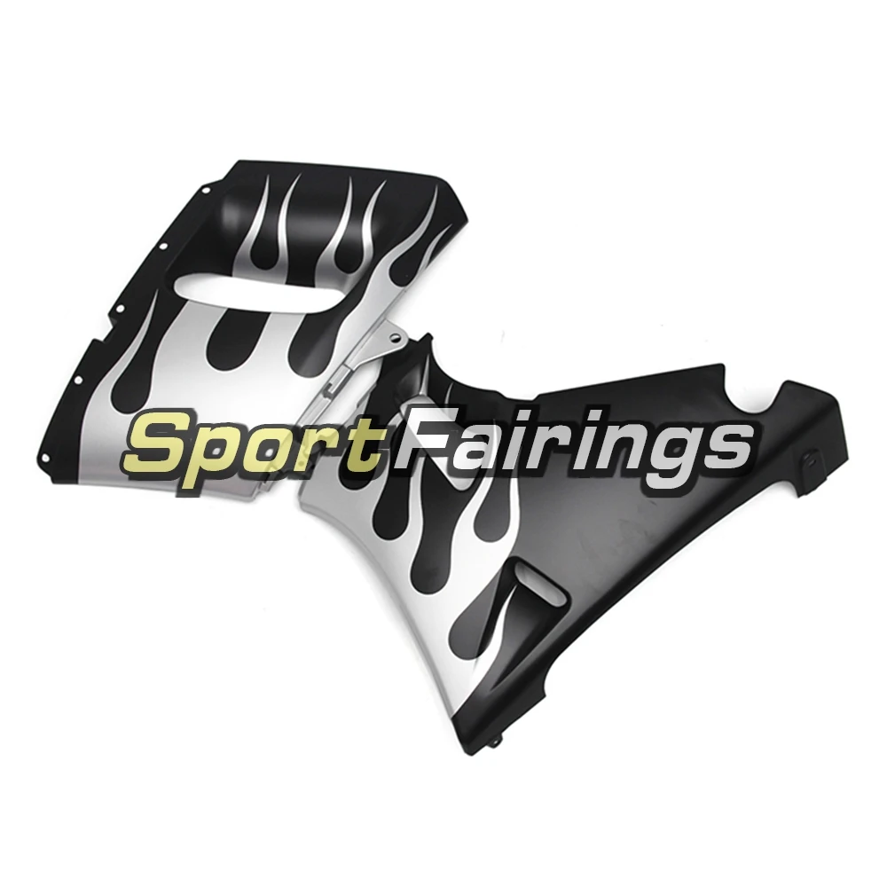 Motorcycle Injection Fairings For Kawasaki ZZR400 ZZR-400 Year 1993 - 2007 ABS Plastic Kit Covers Black Silver Flames | Автомобили и