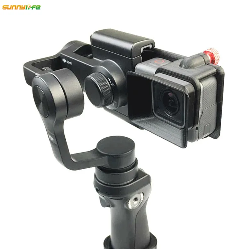 Sunnylife мобильный ручной отложным воротником Go pro 5 переключатель крепление