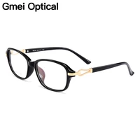gmei optical stylish urltra light tr90 oval women full rim optical glasses frames for womens myopia hyperopia spectacles m039