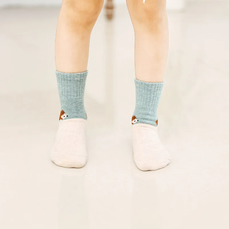 Детские носки 5 пар/компл. детская весенняя одежда с героями мультфильмов для