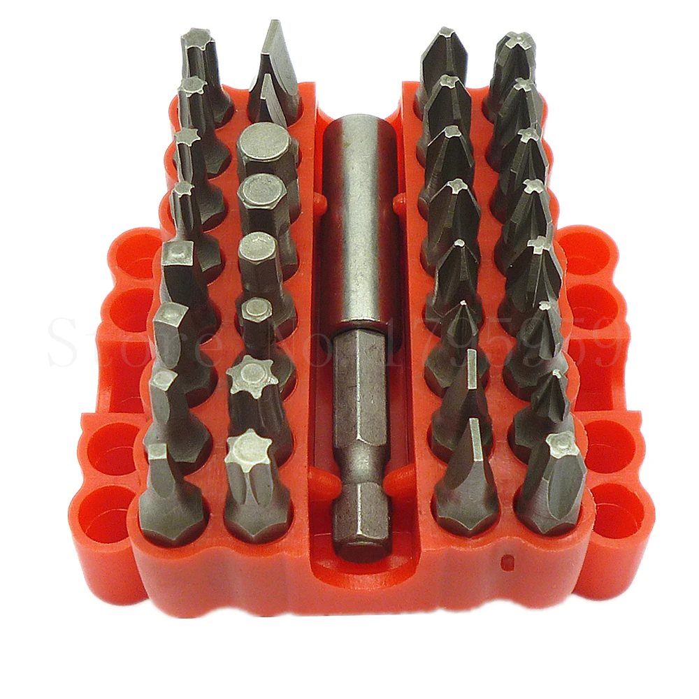 32 шт. Набор отверток с шестигранной отверткой Torq Torx шестигранным хвостовиком 1/4