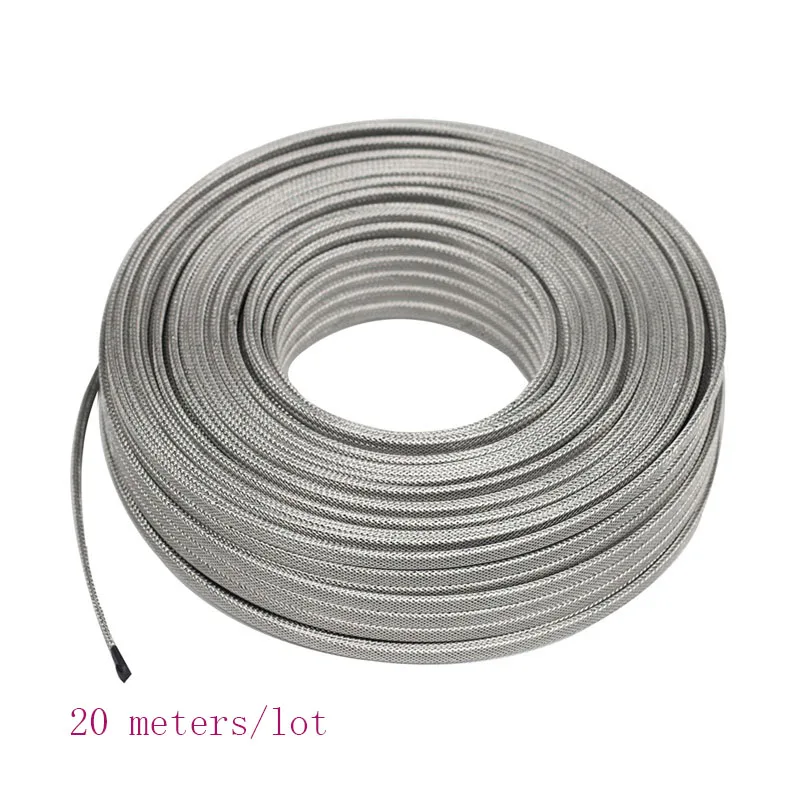 Электрический нагревательный кабель Minco с металлической оплеткой