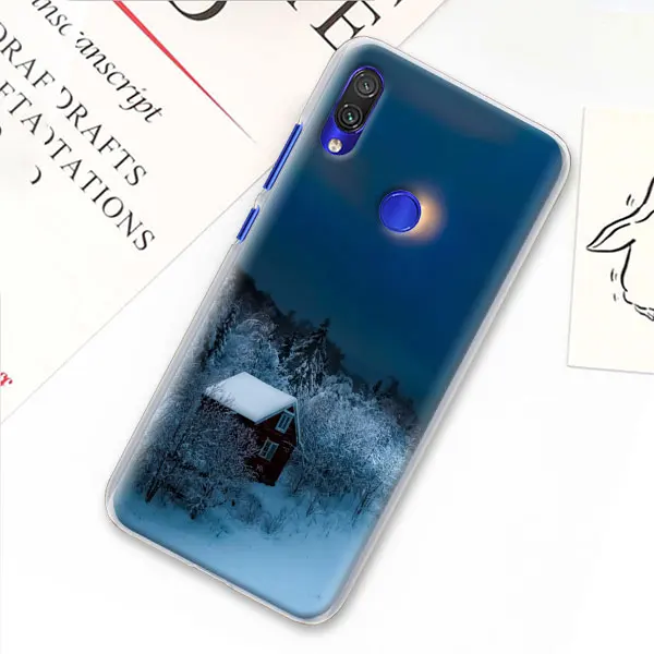 09 Зимний Снежный лес чехол для телефона для Xiao mi Red mi 7 5 6 Pro Note 7 Pro 5 5A 6 mi A1 A2 8 Lite 9 чехол Coque - Цвет: 09