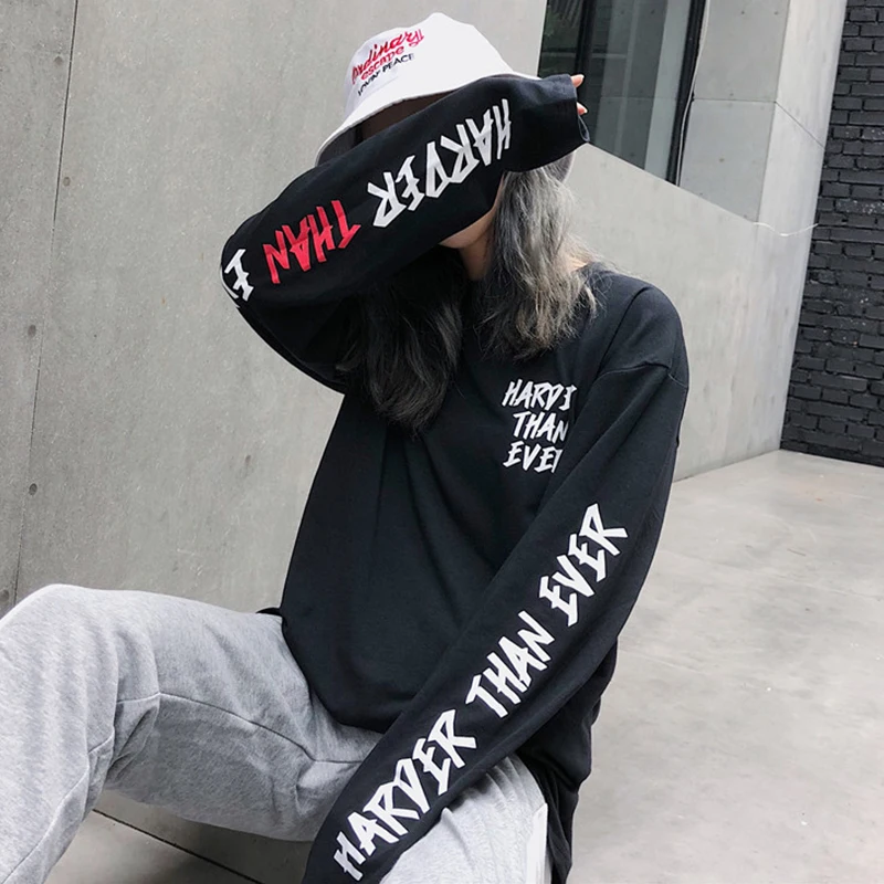 Футболка YouGeMan женская одежда Весенняя Корейская уличная Ulzzang Harajuku футболка с