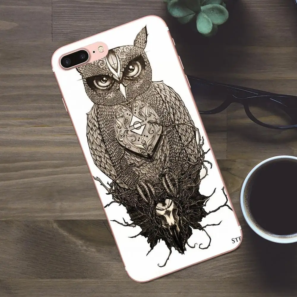 Bixedx TPU телефон с принтом для Apple iPhone 4 4S 5 5C SE 6 6S 7 8 Plus X Galaxy A3 A5 J1 J2 J3 J5 J7 2017 Tatto