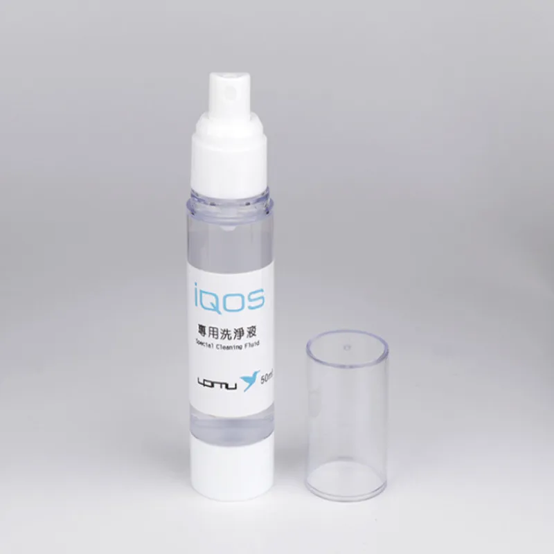 50ML 30 мл/50 мл электронная сигарета специальный жидкий очиститель Iqos спрей для чистки ватных палочек ватные палочки - Цвет: 50ML