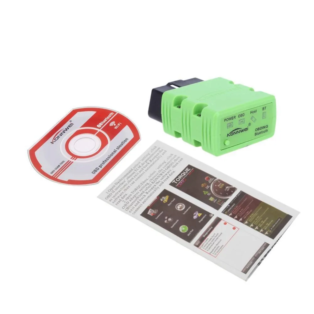Мини Bluetooth сканер V2.1 OBD2 OBDII для Android компьютера крутящий момент автомобиля код