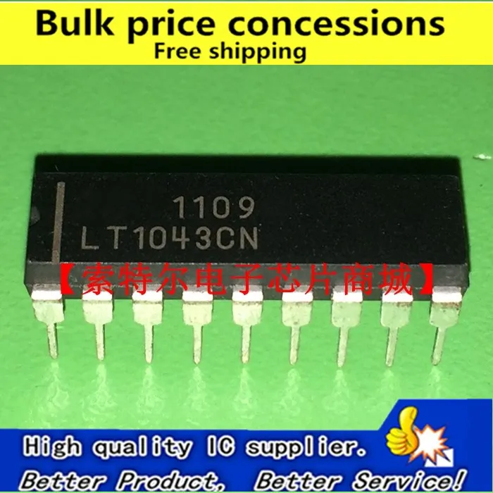 

Бесплатная доставка, 10 шт., LT1043 LTC1043 LTC1043CN DIP-18, хорошее качество