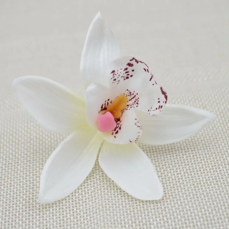10 шт. дешевые шелковые цветы Cymbidium имитация искусственный цветок свадебный