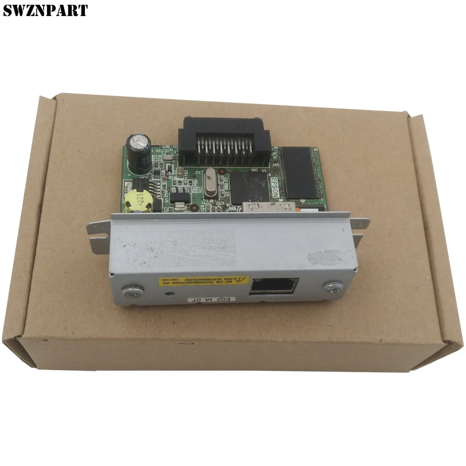 10 шт. интерфейс Ethernet для Epson TM U220B 220PB 220PD 220PA T81 T82II T88III T88IV T88V T70 T90 T86L UB-E03 UB-E02 C32C824541 |