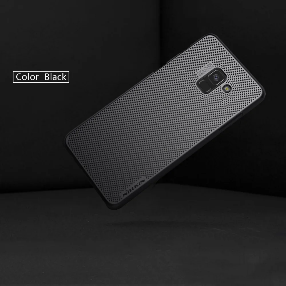 Для samsung A8 Plus чехол NILLKIN легкий теплоотвод чехол для телефона для samsung galaxy a8 чехол тонкий на ощупь