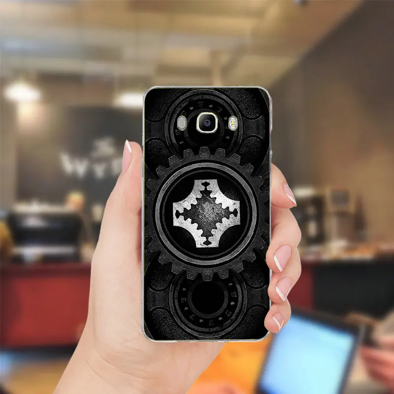 Soft TPU Phone Cases For Samsung Galaxy A3 A5 A7 J5 J7 J3 2017 J1 J2 2016 Back Cover Coque Skeleton Automatic Mechanical Watches | Мобильные
