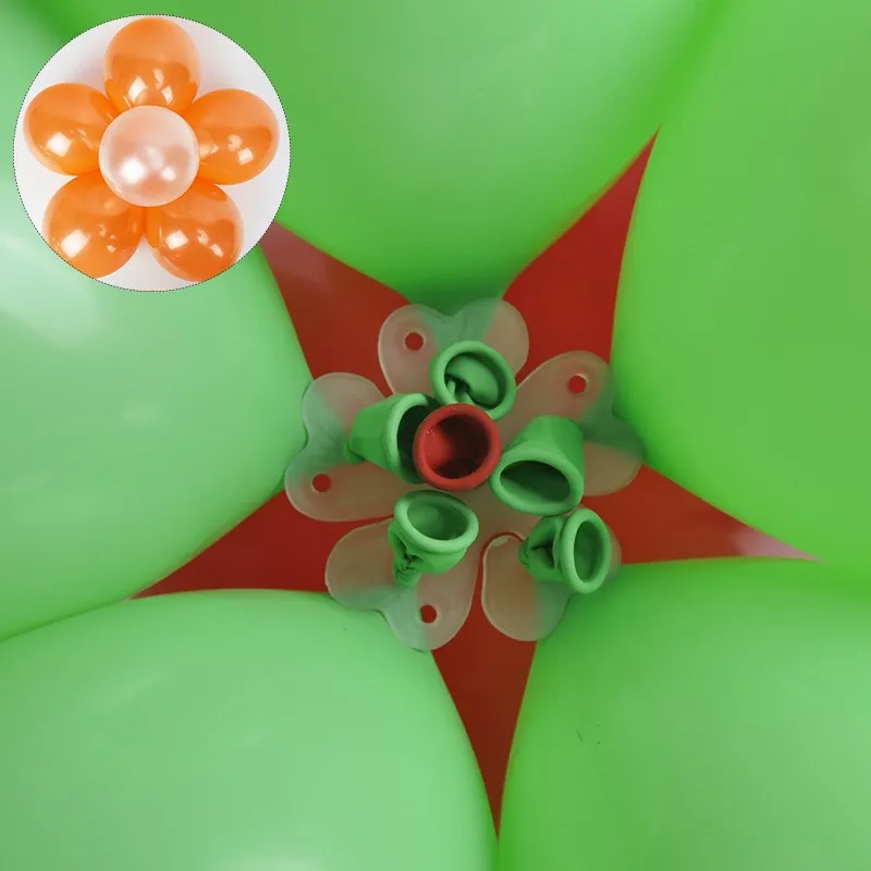 10 шт. Цветочные шары декоративные аксессуары сливовый зажим практичный для дня