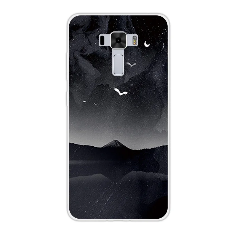 for Asus Zenfone 3 Laser ZC551KL 5.5 inch Back Silicone Cover Soft TPU Lion Phone Case |