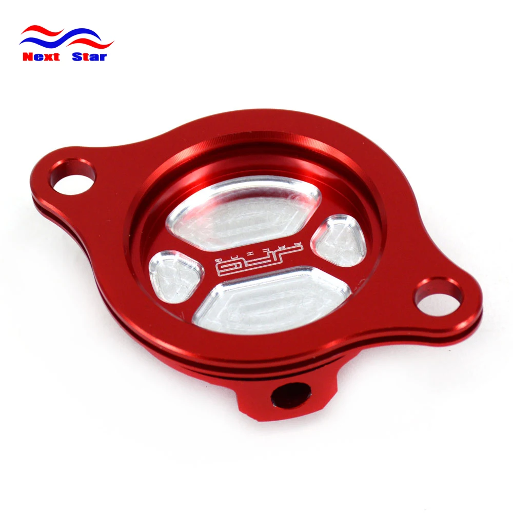 CNC мотоцикл заготовка двигатель масляный фильтр крышка Крышка для HONDA CRF450R 2002 2003