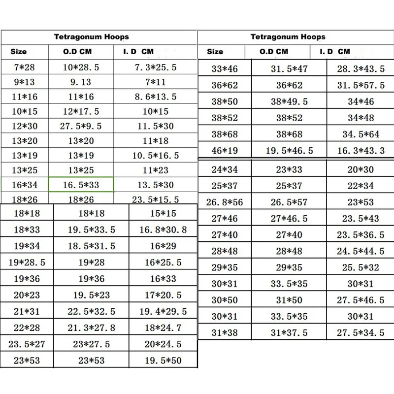 Оптовая продажа большой регулируемой квадратной вышивальной рамки Wholesale 31 * 38 см для машинной вышивки и шитья.