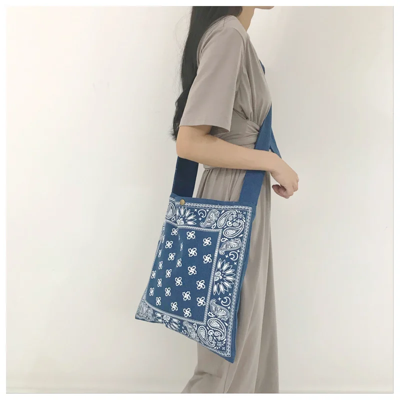 Новые Богемские сумки на плечо джинсы хараюку TA через для женщин handtas в винтажном