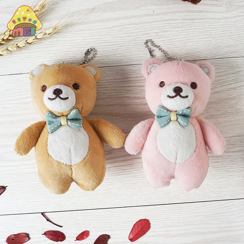 Пять Kawaii животных плюшевые игрушки коала Висячие крокодил мягкие игрушки медведь сумка брелок кулон Маленькие куклы свадебные игрушки