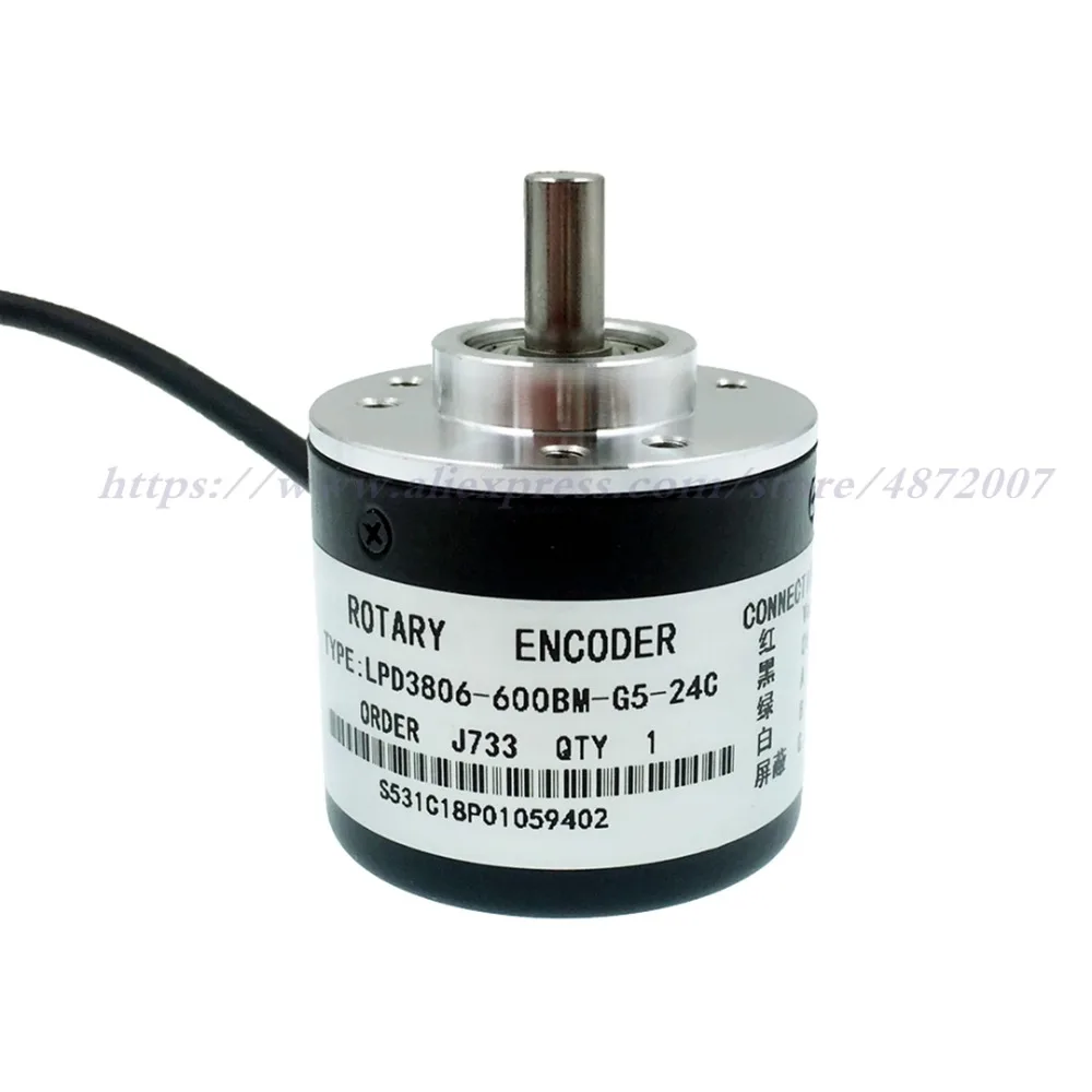 Lpd3806 600bm g5 24c AB двухфазный 5 24 в 600 импульсов инкрементный оптический поворотный