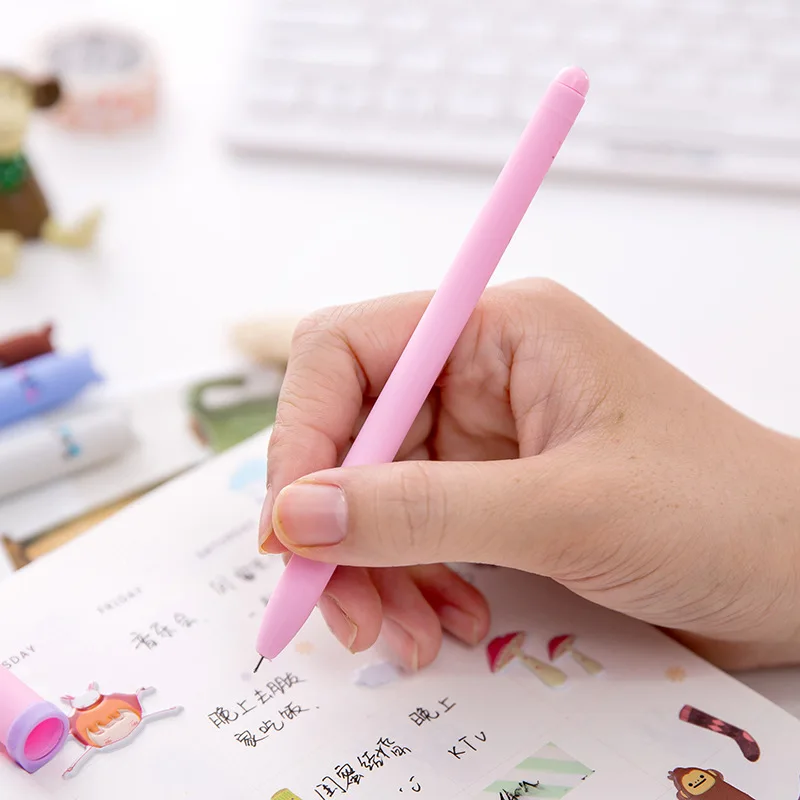 1 шт. модные милые маленькие свежие животные нейтральные ручки школьные и офисные