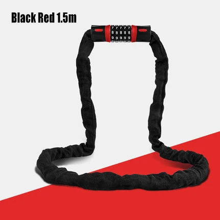 TOSUOD замок для горного велосипеда анти-Велоспорт Анти-режущий цепи пароль